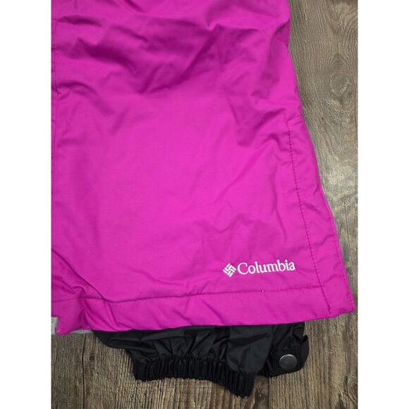 Columbia Bugaboo ii Snow Ski Pants Winter Hot Pink Waterproof Size Small - Picture 2 of 7